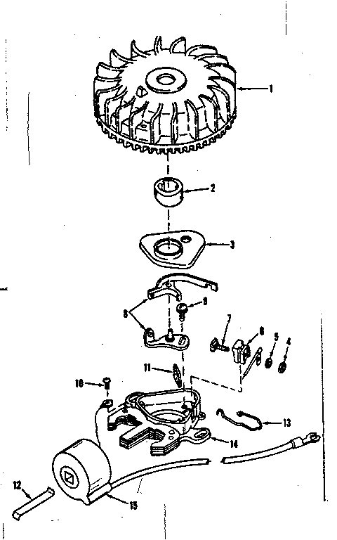 MAGNETO (TECUMSEH NO. 5000)