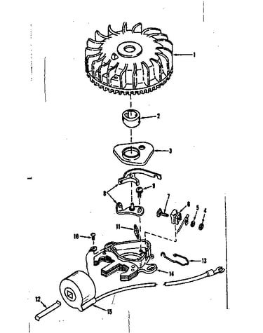 Magneto (tecumseh no. 5000)