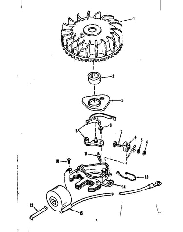 Magneto (tecumseh no. 5000)