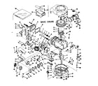 Craftsman 143102170 basic engine diagram