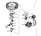 Craftsman 143102172 magneto (phelon f-3220-m3) diagram