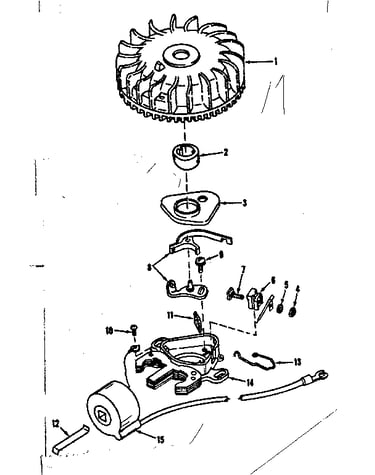 Magneto (tecumseh no. 5000)