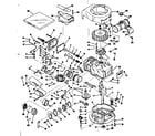 Craftsman 143102190 basic engine diagram