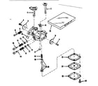 Craftsman 143102190 carburetor no. 30119 diagram