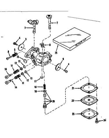 Carburetor no. 30119