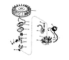Craftsman 143102212 magneto (phelon f-3220-m3) diagram