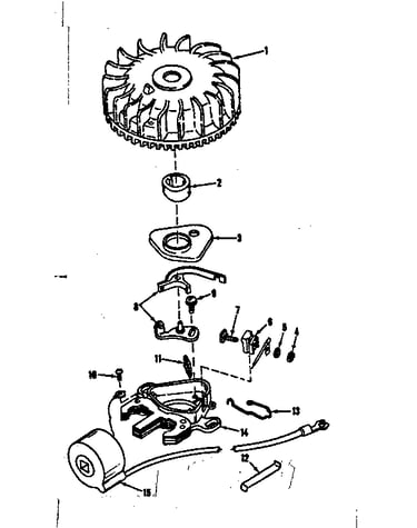 Magneto (tecumseh no. 5000)
