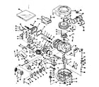 Craftsman 143102222 basic engine diagram