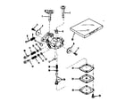 Craftsman 143102222 carburetor no.30119 (power products) diagram