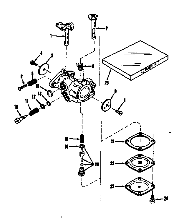 Carburetor no.630865