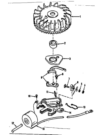 Magneto (tecumseh no. 5000)