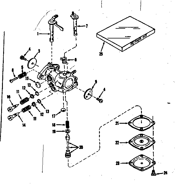 CARBURETOR NO. 30089