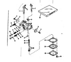 Craftsman 143101030 carburetor no. 30089 diagram