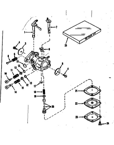Carburetor no. 30089
