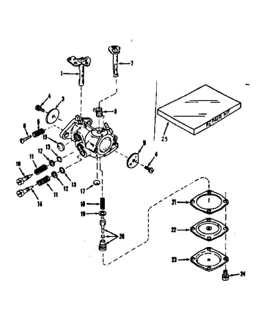 Carburetor no. 29928