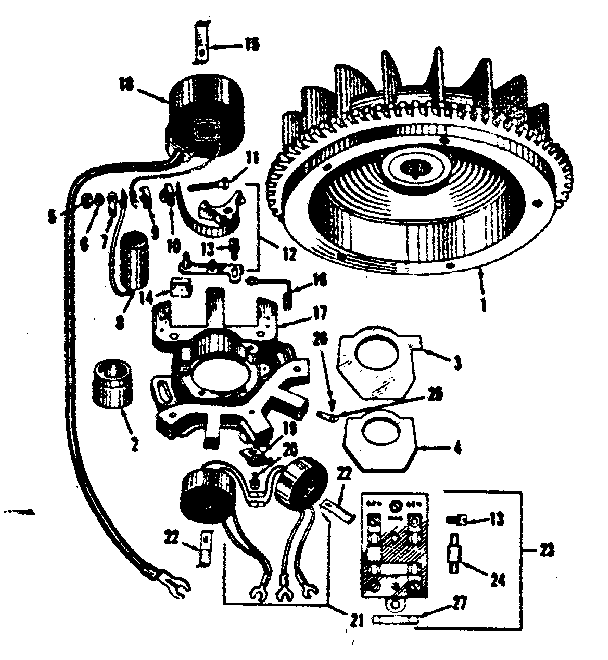 ALTERNATOR MAGNETO