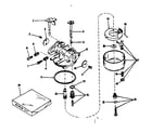 Craftsman 14340351 carburetor no. 29168 (lmg-132) diagram