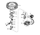 Craftsman 14336255 magneto (phelon f-3220-h) diagram