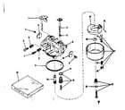 Craftsman 14331601 carburetor no. 29340 (lmg-139) diagram