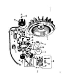 Alternator magneto no. 29557 (fw-2534b)