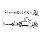 Craftsman 14331600 starter motor no. 28688 diagram