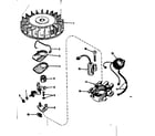 Craftsman 14330250 magneto (phelon f-3220-g) diagram