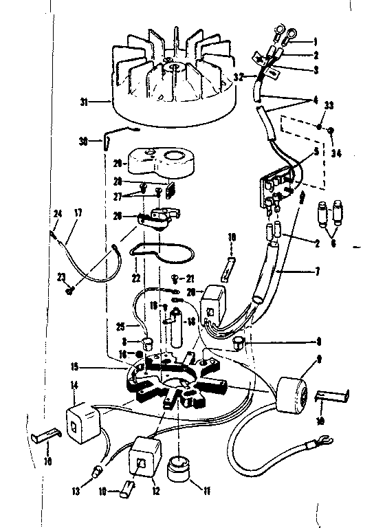 12 volt dc magneto generator