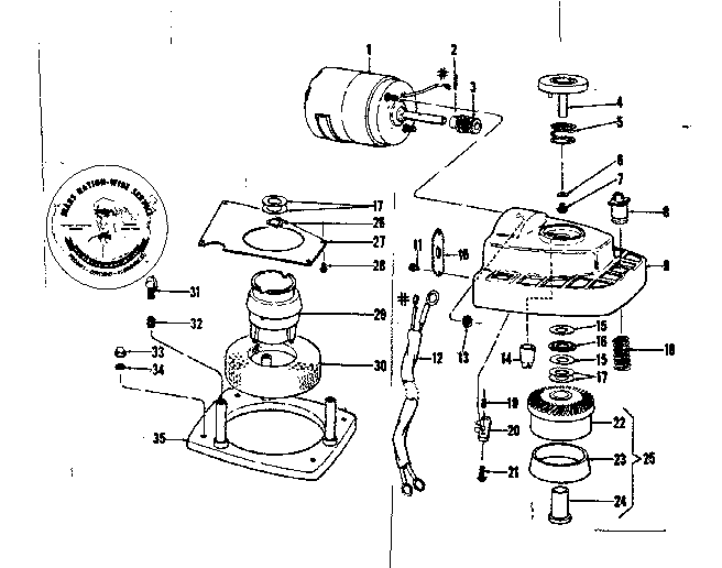 12 VOLT DC STARTER PARTS