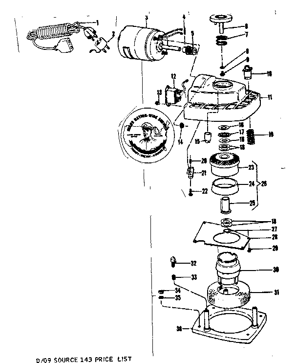 Electric starter