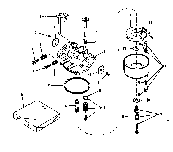Carburetor no. 29993