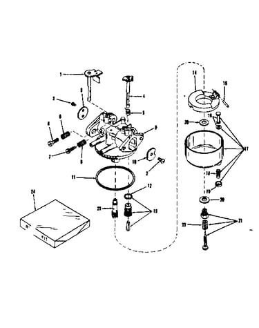 Carburetor no. 29993