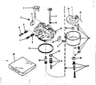 Craftsman 143105040 carburetor no. 29993 diagram