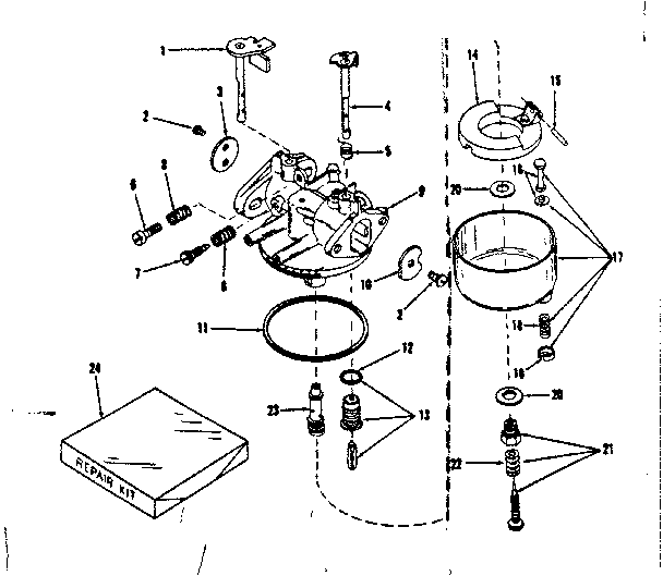 Carburetor no. 29993