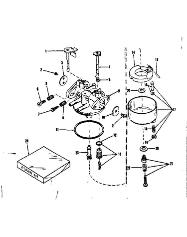 Carburetor no. 29993