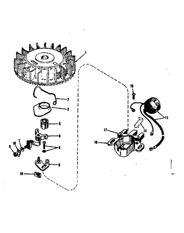 Magneto no. 610666