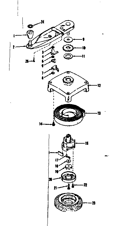 No-pull starter no. 590361
