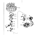 Craftsman 143105091 magneto (phelon f-4220-h) diagram