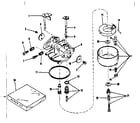 Craftsman 143105091 carburetor no. 29993 (lmg-154) diagram