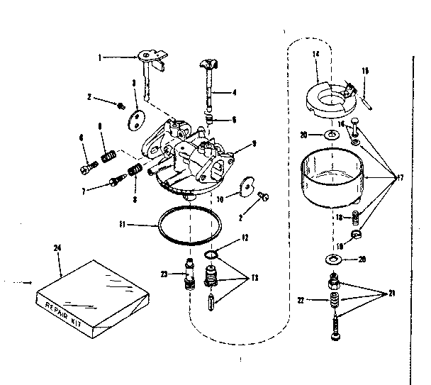 CARBURETOR NO. 29993