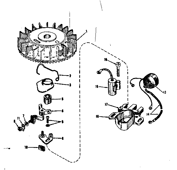 Magneto no. 610665