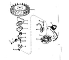 Craftsman 143106030 magneto (phelon f-3220-g) diagram