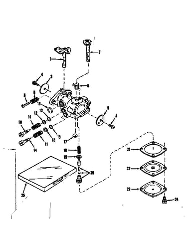 Carburetor no. 30119