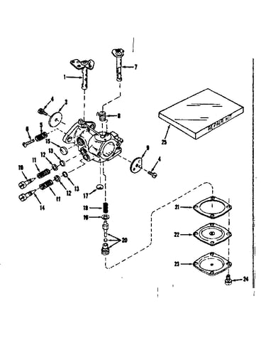 Carburetor no. 30119