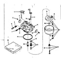 Craftsman 143105050 carburetor no. 30108(lmg-155) diagram