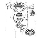Craftsman 143105050 rewind starter no. 27937 diagram