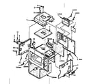 Kenmore 5648756181 cavity parts-a diagram