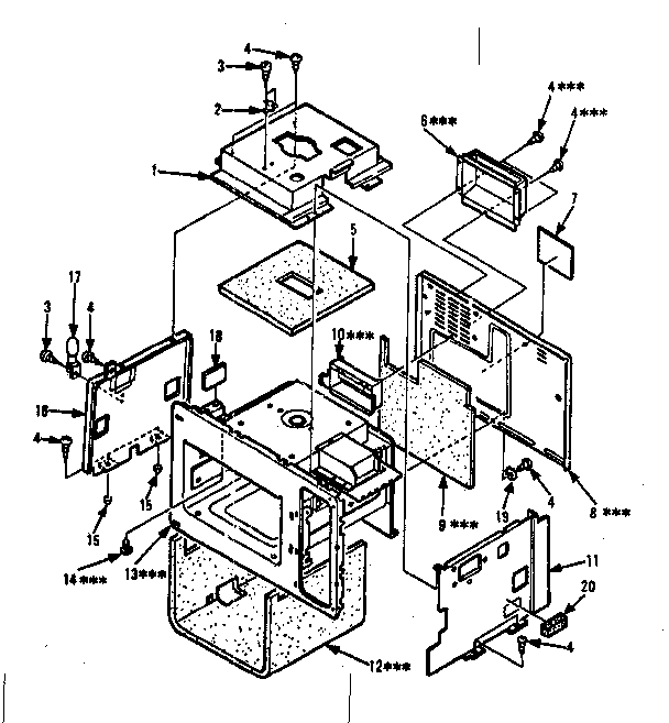 Cavity parts-a