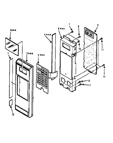 Control panel parts