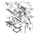 Kenmore 5648773680 cabinet parts diagram