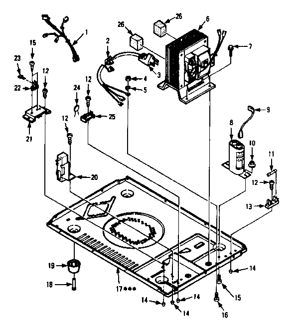 MICROWAVE PARTS